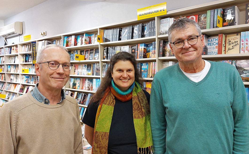 Helmut Eckes, Bianka Nüßer und Peter Zender